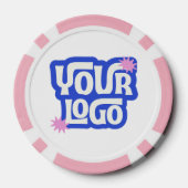 Individuelles Logo Geschäft Werbe-Double-Seite Pokerchips (Rückseite)