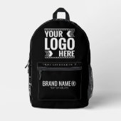Individuelles Logo, Geschäfts- oder Markenlogo per Bedruckter Rucksack (Vorderseite)