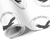 individuelles Logo Geschenk für Ihr Unternehmen Ge Geschenkpapier (Rolleneckpunkt)