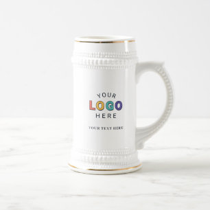 Individuelles Logogeschäft Bierglas