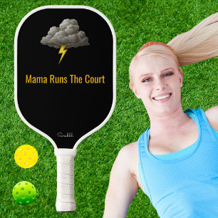Individuelles Mama beherrscht den Court Pickleball Schläger