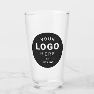 Individuelles Markenlogo gestalten Glas