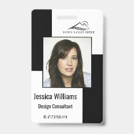 Individuelles, modernes Corporate Employee ID Abze Ausweis