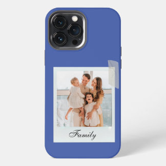 individuelles modernes navyblaues Vintage-iPhone-C iPhone 13 Pro Max Hülle