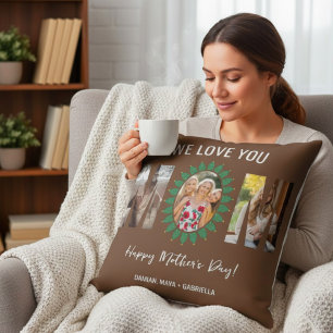Individuelles MOM-Kollagenkissen mit Namen - Einzi Kissen