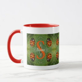 Individuelles Monogramm Anfangsbuchstabe Name Mari Tasse