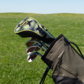 Individuelles Monogramm Ihr Anfangsbuchstabe Name Golf Headcover (In SItu)
