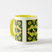 Individuelles Monogramm Ihr Anfangsbuchstabe Name Tasse (Vorderseite Links)
