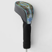 Individuelles Monogramm Ihr Anfangsname Rote Äpfel Golf Headcover (angewinkelt)