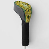 Individuelles Monogramm Ihre Anfangsbuchstabe Prim Golf Headcover (angewinkelt)