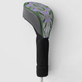 Individuelles Monogramm mit Ihrem Anfangsbuchstabe Golf Headcover (angewinkelt)