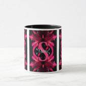 Individuelles Monogramm mit Ihrem Anfangsbuchstabe Tasse (Zentrum)