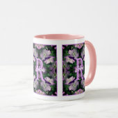 Individuelles Monogramm mit Ihrem Anfangsbuchstabe Tasse (VorderseiteRechts)