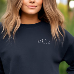 Individuelles Monogramm Sweatshirt