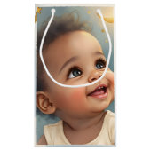 Individuelles Moto & Baby Design Kleine Geschenktüte (Rückseite)