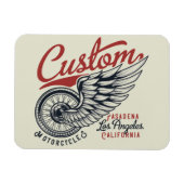 Individuelles Motorrad Magnet (Horizontal)