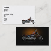 Individuelles Motorrad Visitenkarte (Vorne/Hinten)