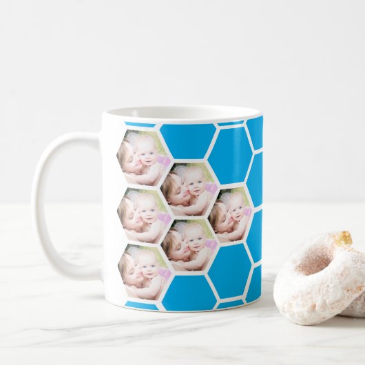 Individuelles Muttertagsgeschenk mit Foto Kaffeetasse (Mit Donut)