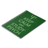 Individuelles Notebook behalt Calm & Study Psych Notizblock (Linke Seite)