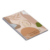Individuelles Notebook mit LOGO-Mitarbeiter-Gesche Notizblock (Rechte Seite)