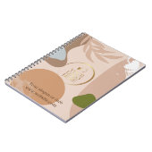 Individuelles Notebook mit LOGO-Mitarbeiter-Gesche Notizblock (Linke Seite)