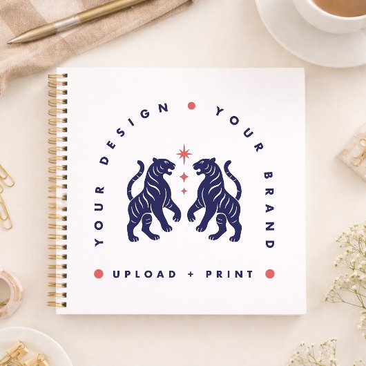 Individuelles Notizbuch | Design-Upload Quadratisc