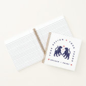 Individuelles Notizbuch | Design-Upload Quadratisc (Innenseite)