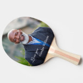 Individuelles Opa Großvater Vater Foto Persönlich Tischtennis Schläger (Seitenansicht)