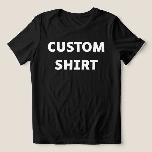 Individuelles perfektes Geschenk mit Namen oder Na Tri-Blend Shirt (Design Vorderseite)