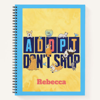 Individuelles Personalisiertes Begleiter-Rettungge Notizblock