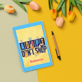 Individuelles Personalisiertes Begleiter-Rettungge Notizblock