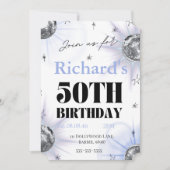 individuelles personalisiertes Foto 50. Geburtstag Save The Date (Vorderseite)