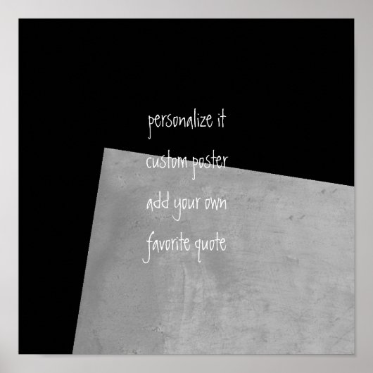 individuelles Poster, um Ihr eigenes Zitat mit mod Poster (Vorne)