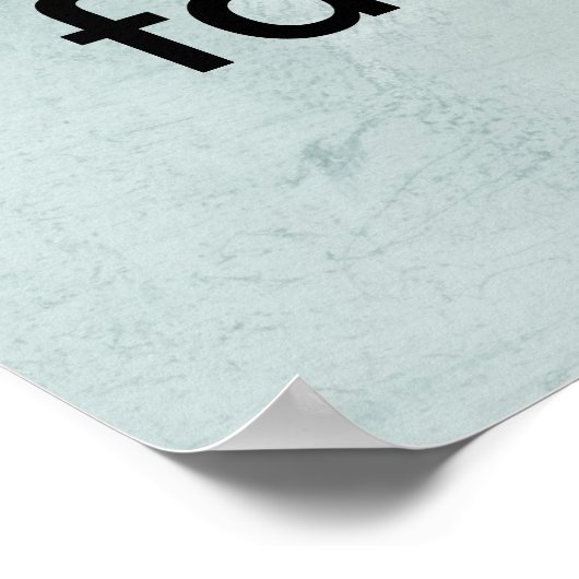 individuelles Poster, um mit Ihrem eigenen Angebot Poster (Ecke)