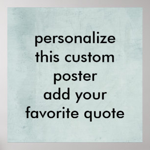 individuelles Poster, um mit Ihrem eigenen Angebot Poster