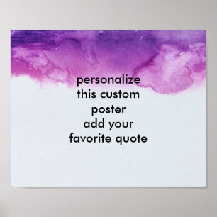 individuelles Poster, um mit Ihrem eigenen Angebot Poster