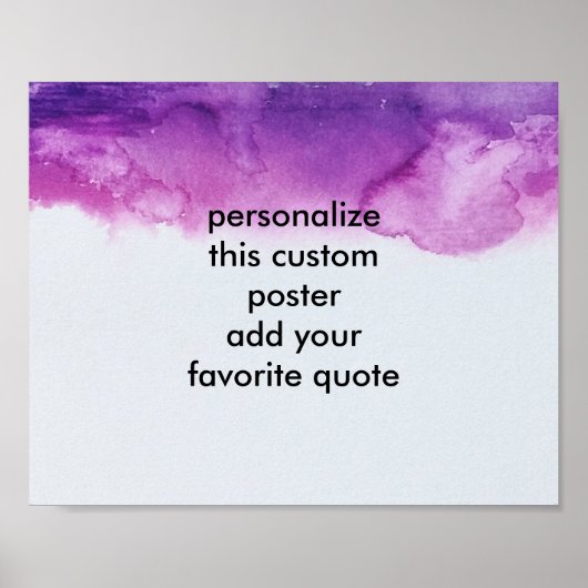 individuelles Poster, um mit Ihrem eigenen Angebot Poster (Vorne)