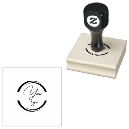individuelles professionelles Geschäftslogo nur Gummistempel