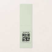 Individuelles QR-Code-Geschäftsname-Vorlage (Außenseite Aufgefaltet)