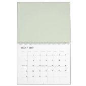 Individuelles QR-Code-Geschäftsname-Vorlage Kalender (Mär 2027)