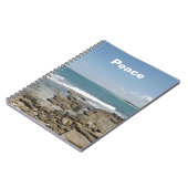 Individuelles Rocky Beach Notebook Notizblock (Linke Seite)