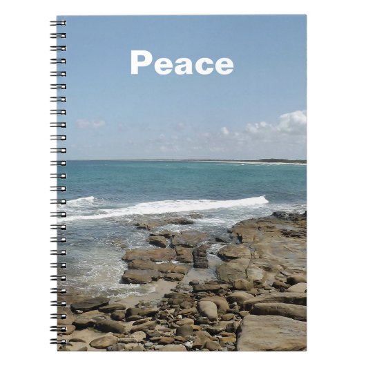 Individuelles Rocky Beach Notebook Notizblock (Vorderseite)
