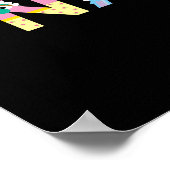 Individuelles Sesamstraße Alphabet Poster (Ecke)