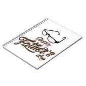 Individuelles SpiralNotebook mit Ihren monochromen Notizblock (Linke Seite)
