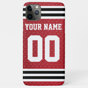 Individuelles Sporthockey Jersey Case-Mate iPhone Hülle