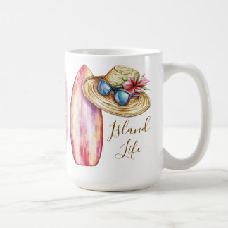 Individuelles Surf’s Up Island Leben  Kaffeetasse