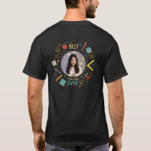 Individuelles T-Shirt mit Foto-Geschenk 'Bester Le