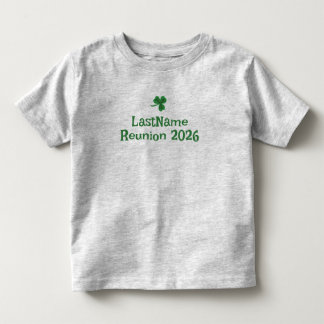 Individuelles T-Shirt mit Shamrock für irische Cla