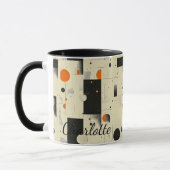 Individuelles Umarmen nach hinten - Einzigartiges  Tasse (Links)