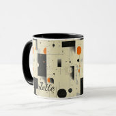 Individuelles Umarmen nach hinten - Einzigartiges  Tasse (Vorderseite Links)